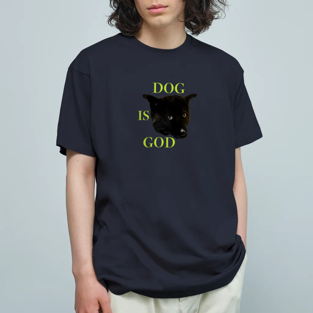 utaallanのDOG is GOD allan オーガニックコットンTシャツ