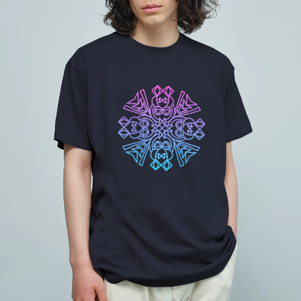ARIGATOU-81のMANDALA •13• (G) Organic Cotton T-Shirt