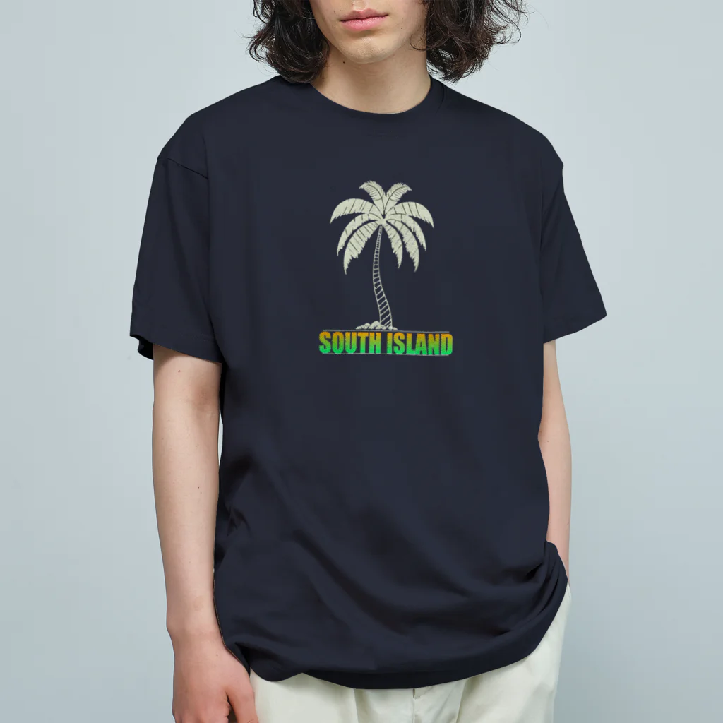 TAKU_HのSOUTHISLAND オーガニックコットンTシャツ