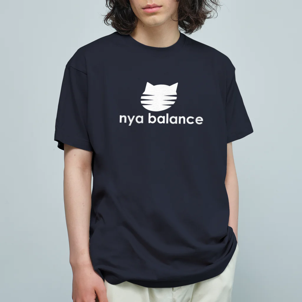 牛のTシャツ屋のnya balance オーガニックコットンTシャツ