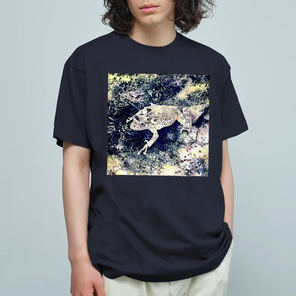 Fantastic FrogのFantastic Frog -Edo Ukiyoe Version- Organic Cotton T-Shirt