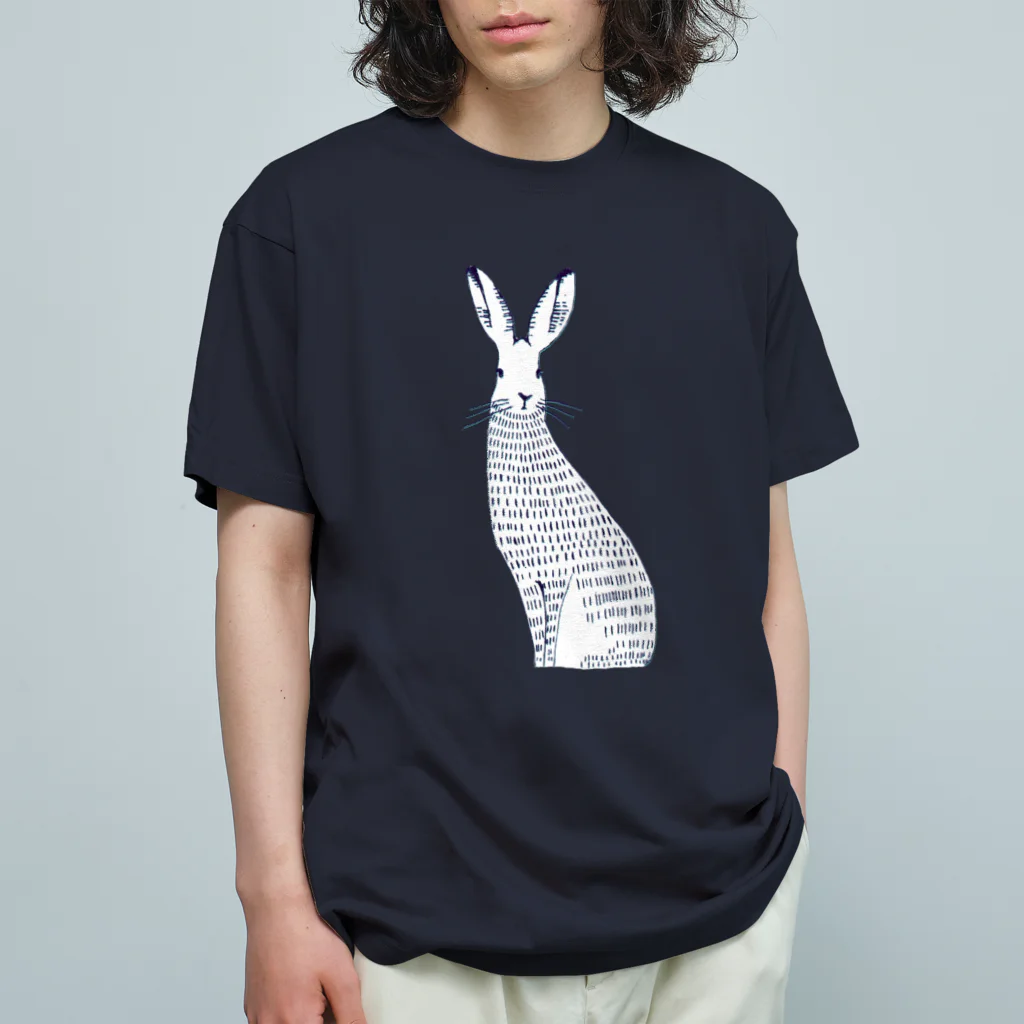 NIKORASU GOののうさぎ（Tシャツ・パーカー・グッズ・ETC） オーガニックコットンTシャツ