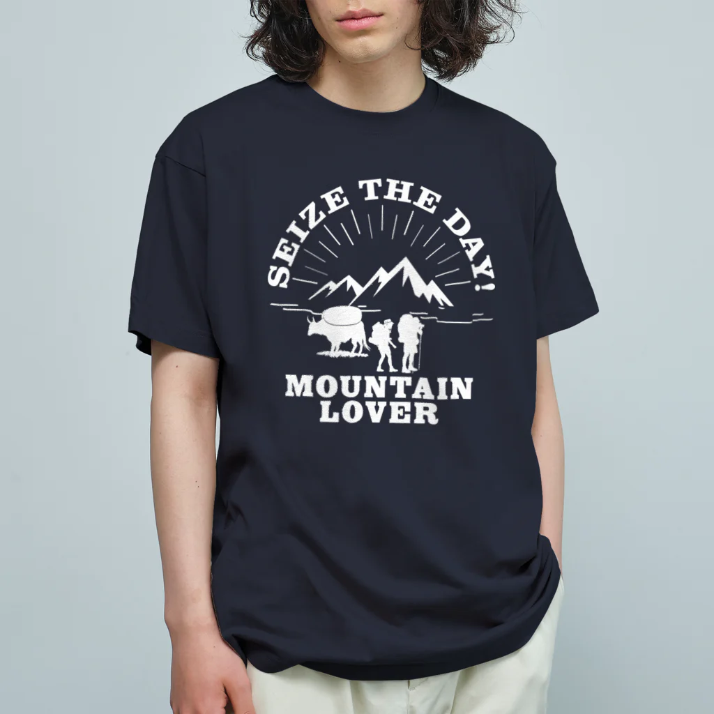 UNIREBORN WORKS ORIGINAL DESGIN SHOPのMountain Lover オーガニックコットンTシャツ