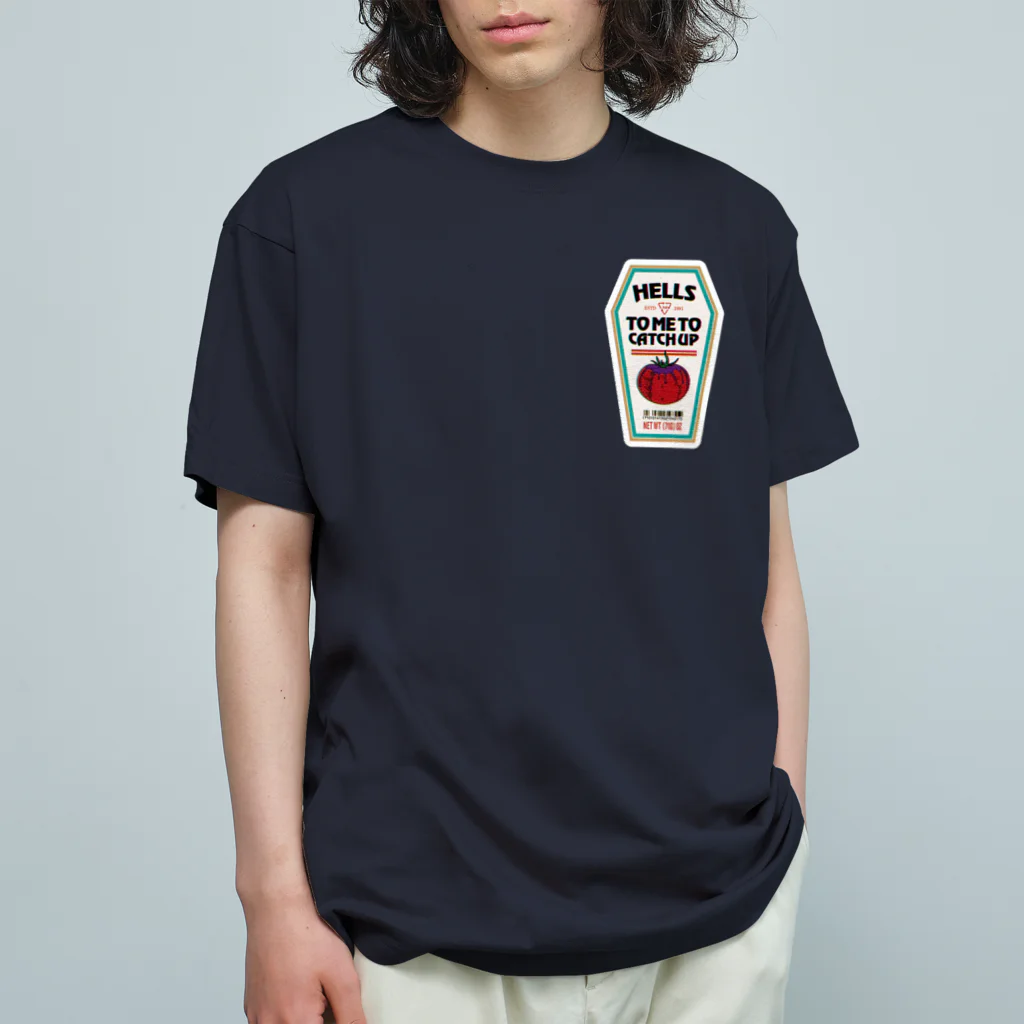 710のHELLS ketchup オーガニックコットンTシャツ