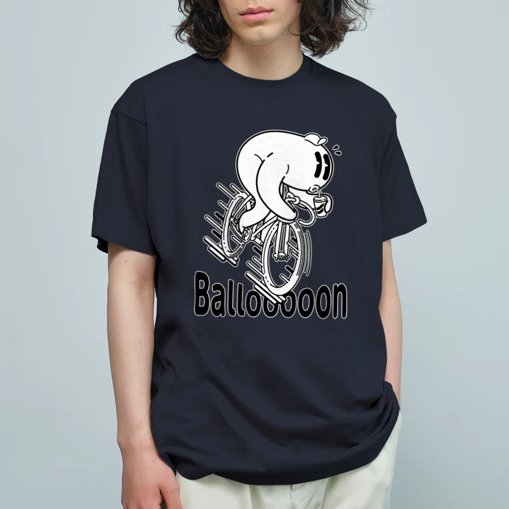 nidan-illustrationの"Ballooooon" #1 オーガニックコットンTシャツ