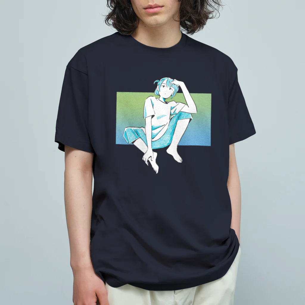 水元さきののrough オーガニックコットンTシャツ