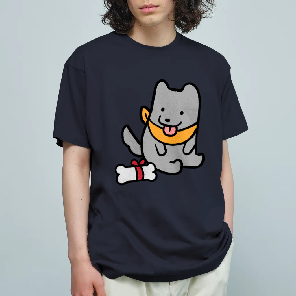 ゆるいぬ部のパピーイヌ Organic Cotton T-Shirt