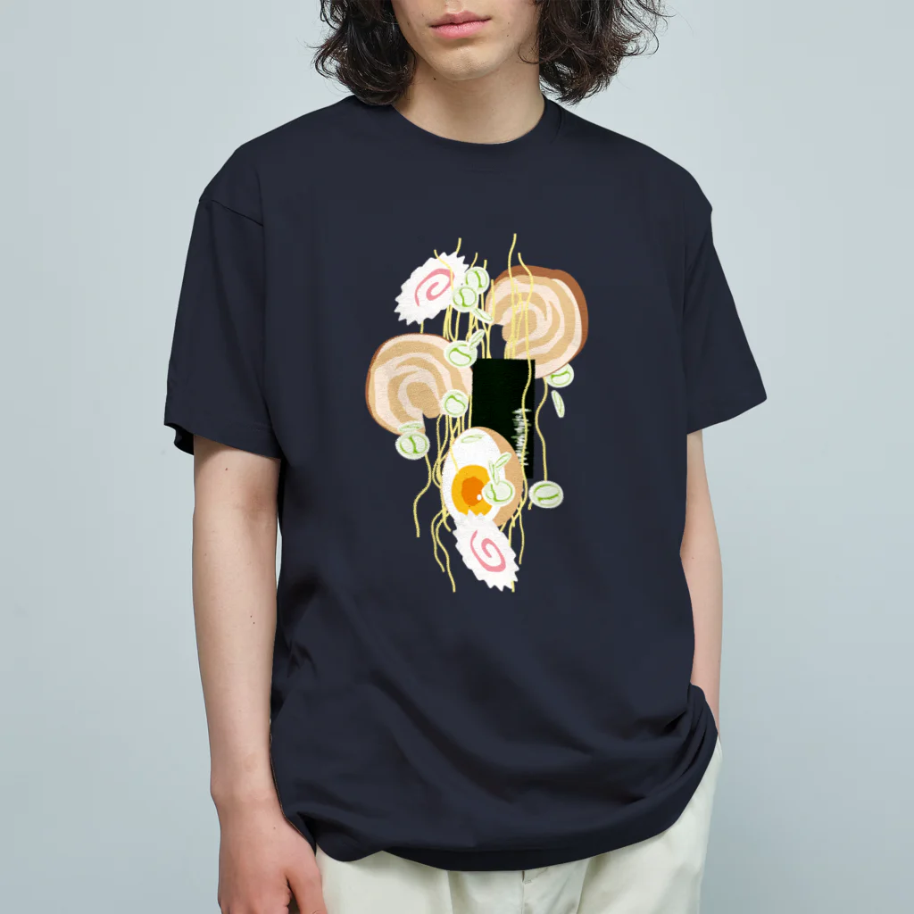 日下田のフォーリング支那そば Organic Cotton T-Shirt