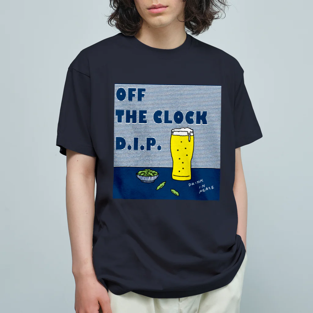 Planet Evansのカンパイ！ OFF THE CLOCK D.I.P. オーガニックコットンTシャツ