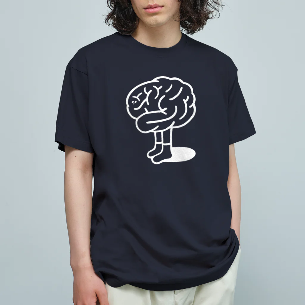 mappoの脳くん オーガニックコットンTシャツ
