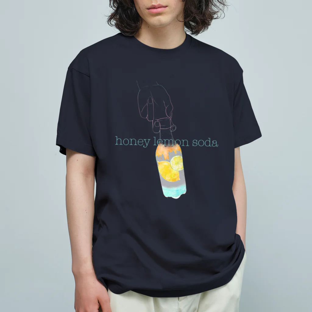 脳内乙女回路のhoneylemonsoda オーガニックコットンTシャツ