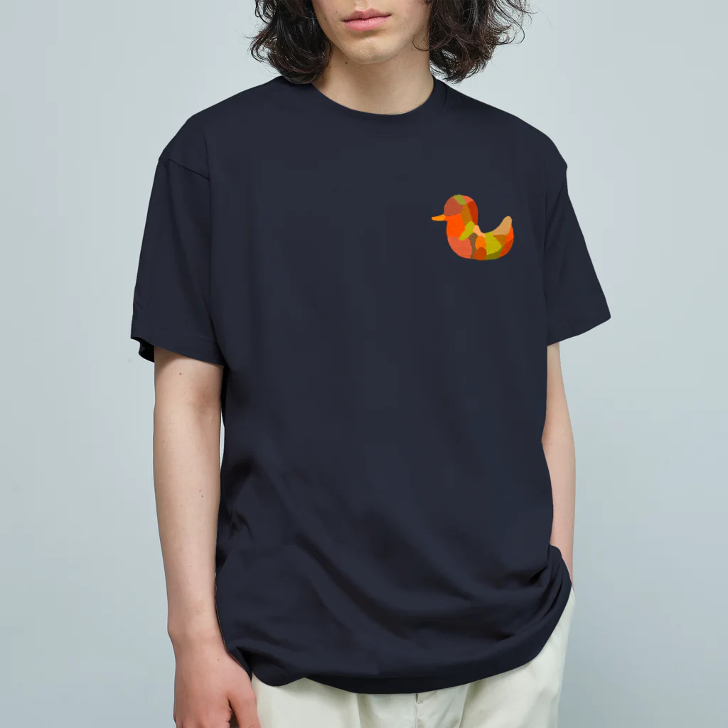 N’s Record(エヌズレコード)の貼り絵風鳥 Organic Cotton T-Shirt