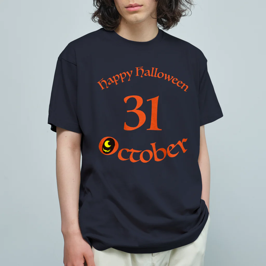 NICE ONEのHAPPY HALLOWEEN オーガニックコットンTシャツ