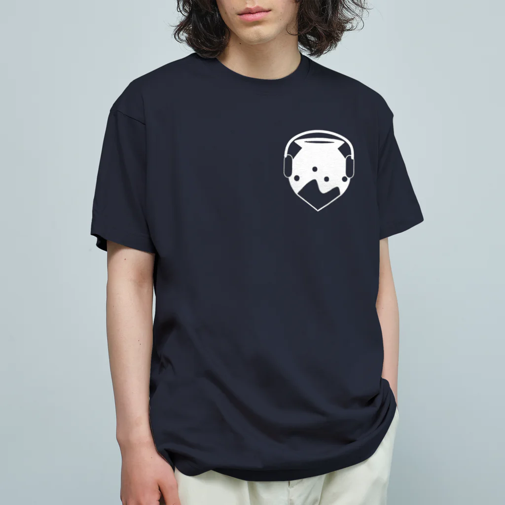 志賀十五の思う壺ロゴ オーガニックコットンTシャツ