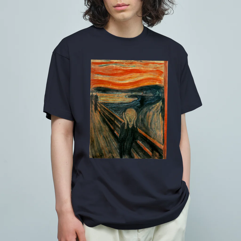 artgalleryのThe Scream オーガニックコットンTシャツ