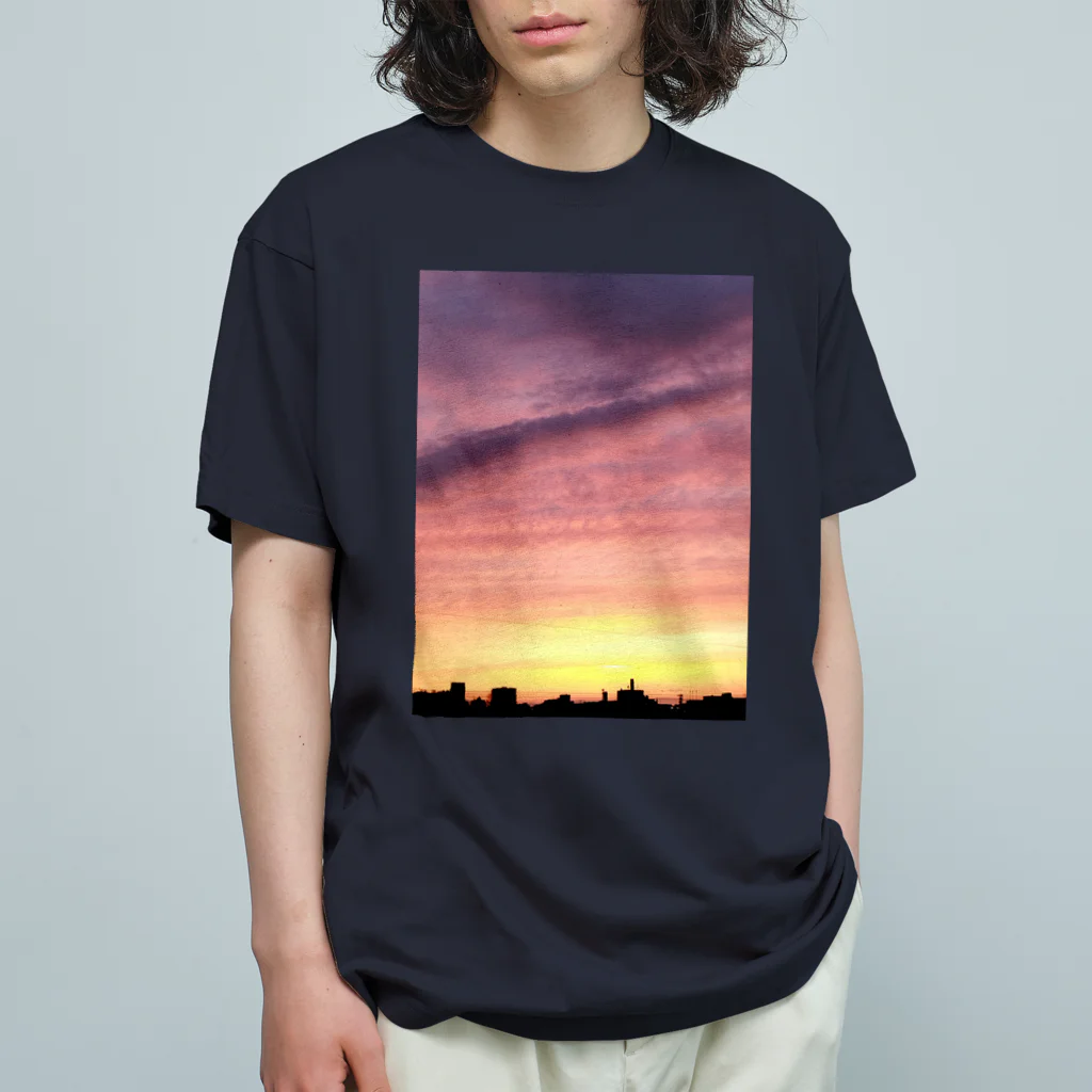 sky journeyのsunset① オーガニックコットンTシャツ