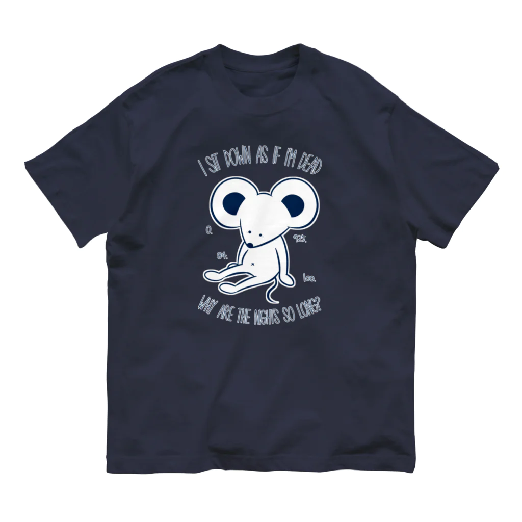  Millefy's shopのねずみの夜 オーガニックコットンTシャツ