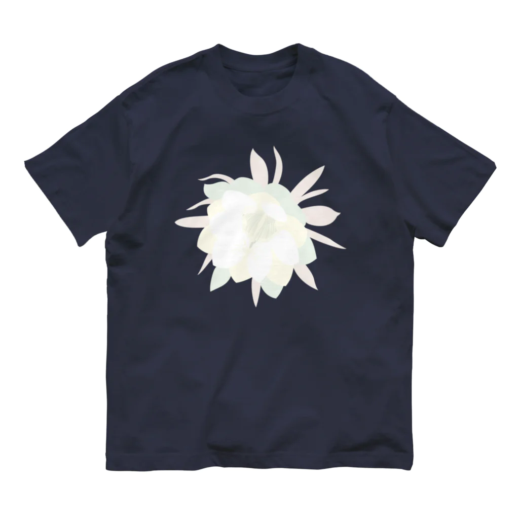 日下田の月下美人 Organic Cotton T-Shirt