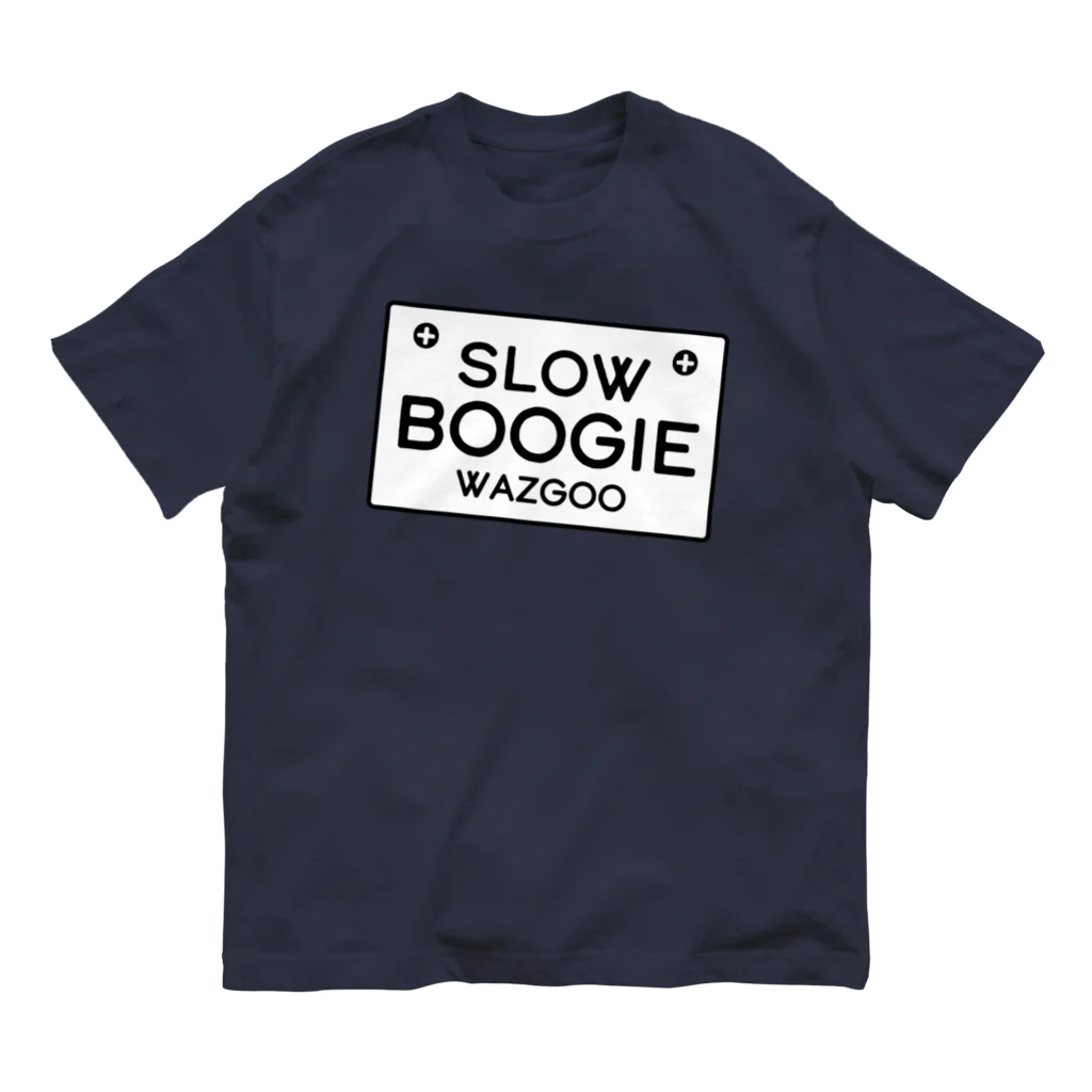 wazgoo official shopのSLOW BOOGIE オーガニックコットンTシャツ