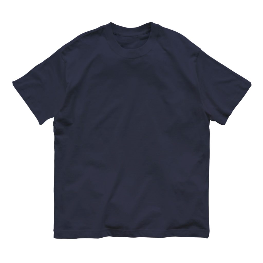 LalaHangeulの白虎の仔　ハングル版　バックプリント Organic Cotton T-Shirt