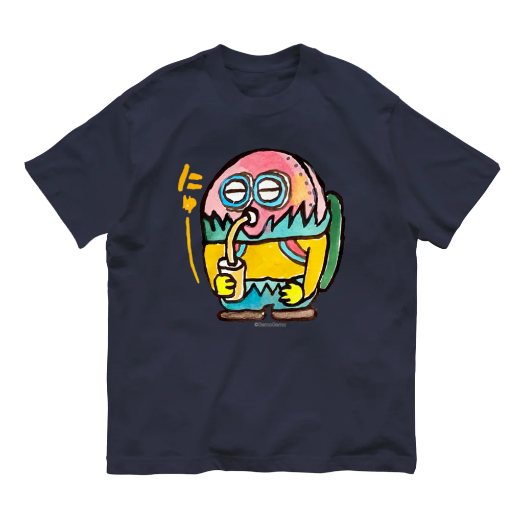 Gemo こうだともこのにゅー オーガニックコットンTシャツ