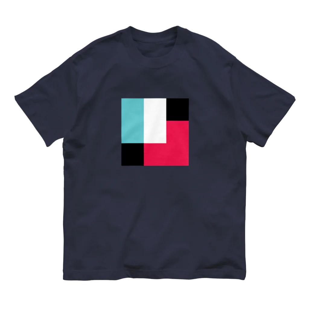 3×3 のドット絵のショート動画 - 3×3 のドット絵 Organic Cotton T-Shirt