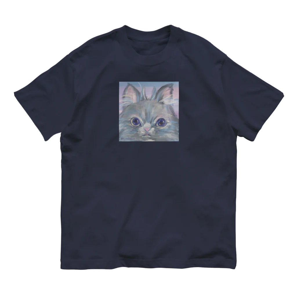 猫のきぬくんのお店のフクロウじゃないもん Organic Cotton T-Shirt