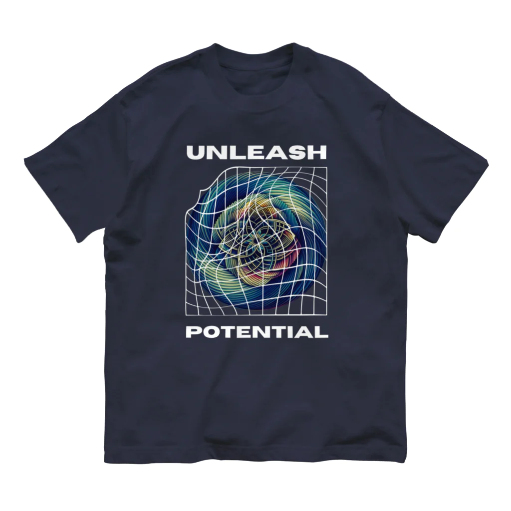 NeoNestの"Unleash Potential" Graphic Tee & Merch Organic Cotton T-Shirt