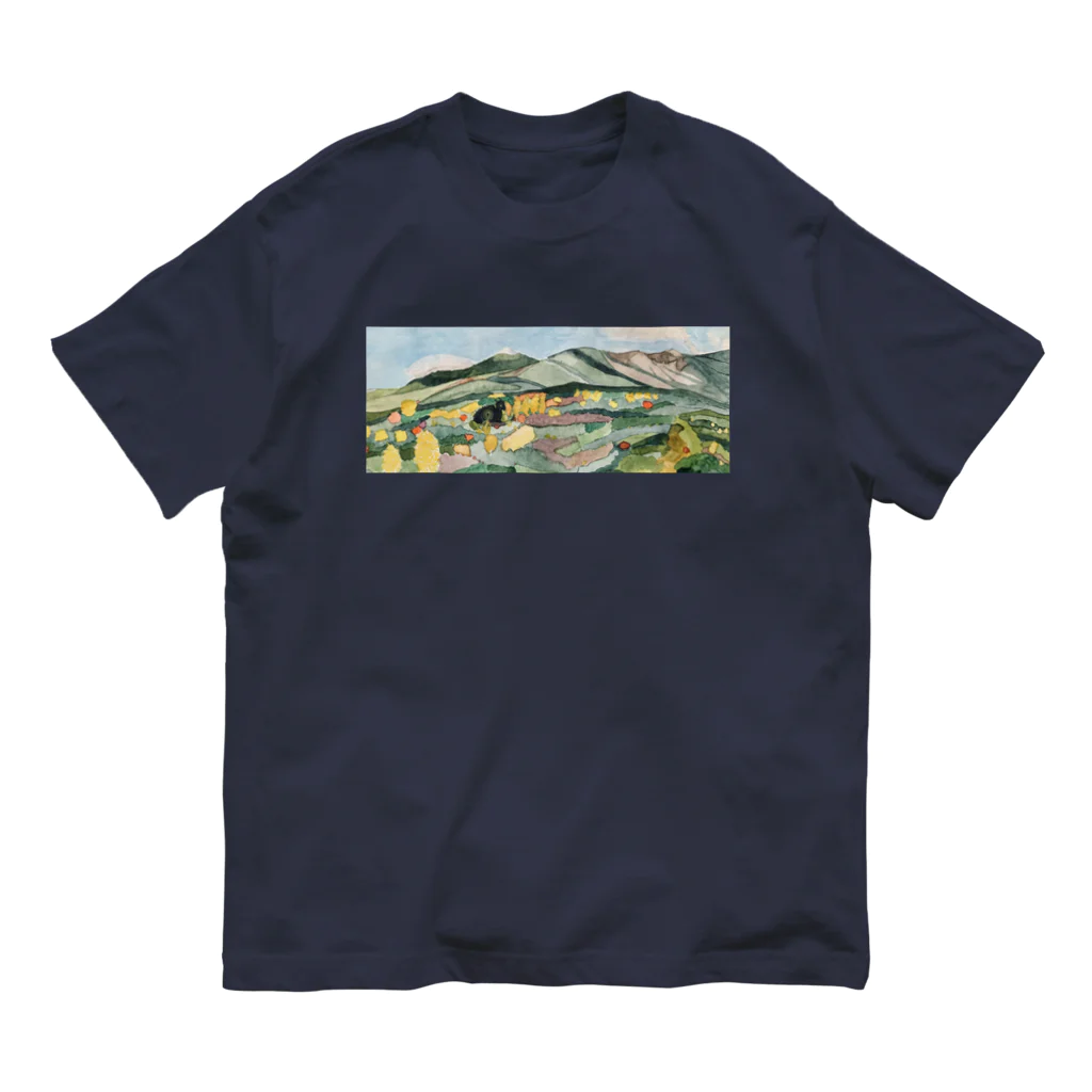 asataku gardener (alice garden design)の穏やかな竜 オーガニックコットンTシャツ