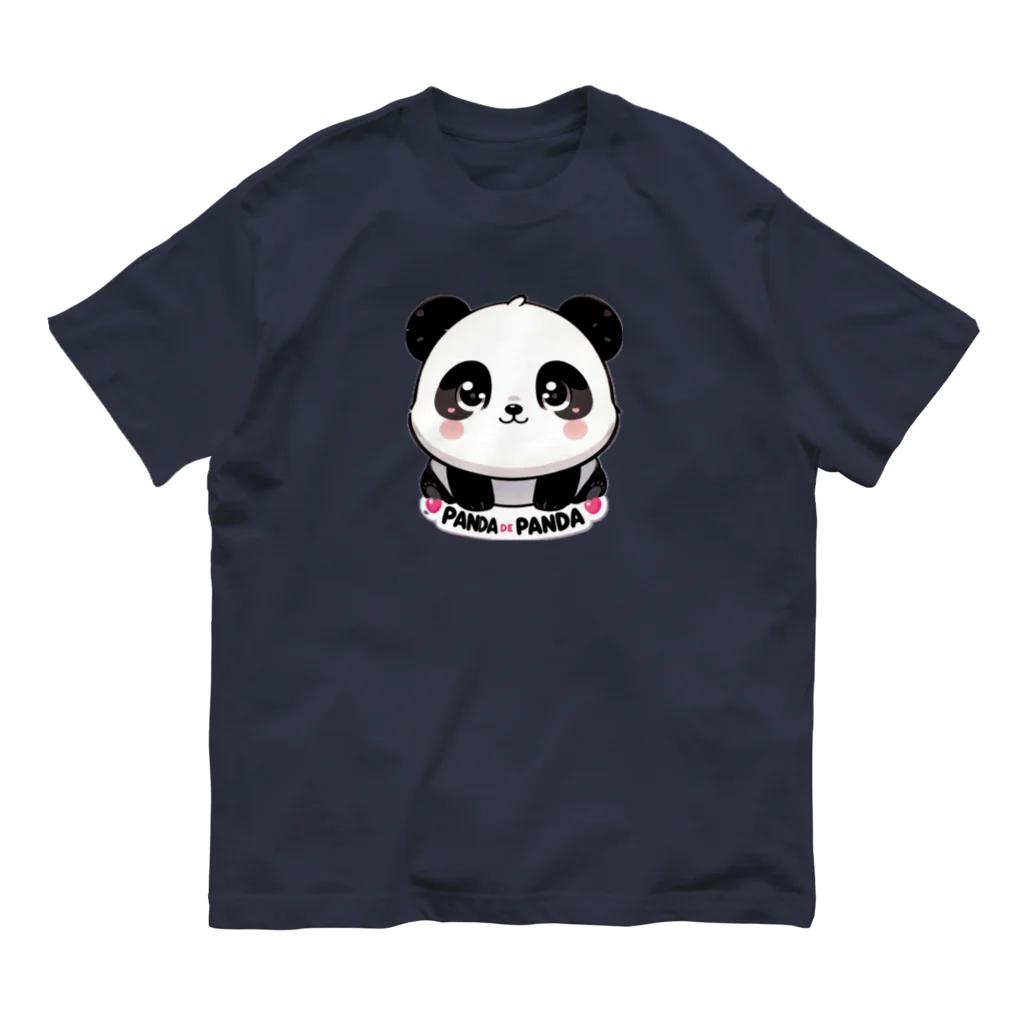 パンダdeぱんだのパンダdeぱんだ Organic Cotton T-Shirt