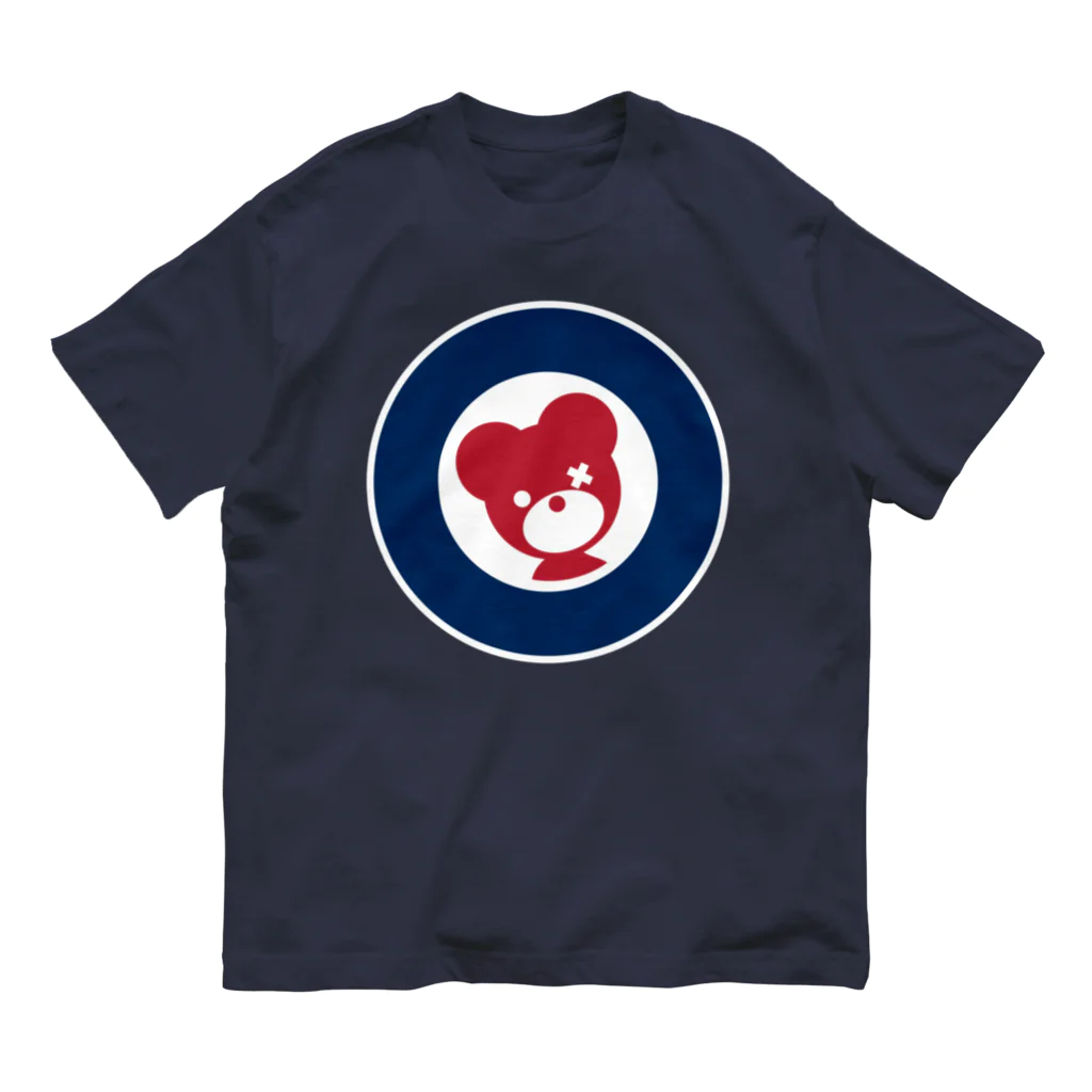 ROYAL BEAR FORCEのRoundel (Royal Bear Force) オーガニックコットンTシャツ