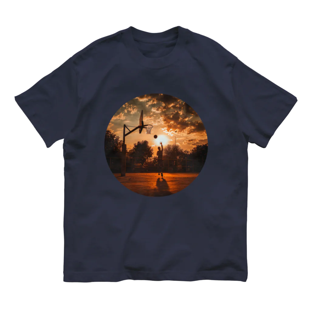 MistyStarkのバスケットボール Organic Cotton T-Shirt