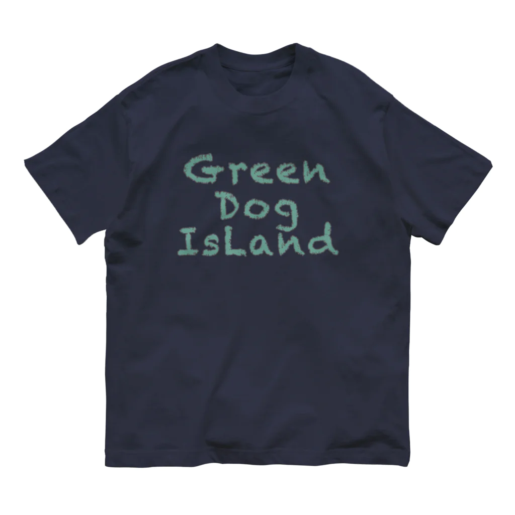 グデリ帝国SHOPのGREEN　DOG　ISLAND　GOODS Organic Cotton T-Shirt