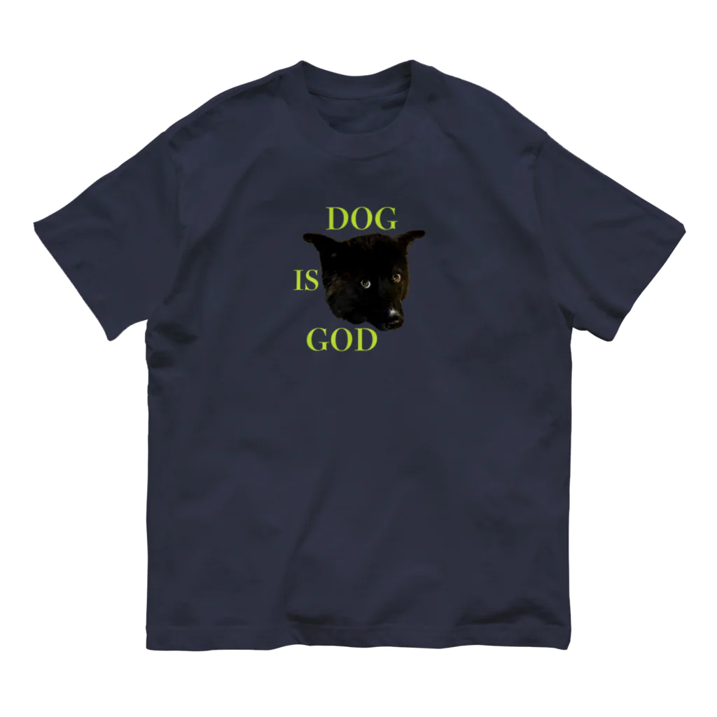 utaallanのDOG is GOD allan オーガニックコットンTシャツ