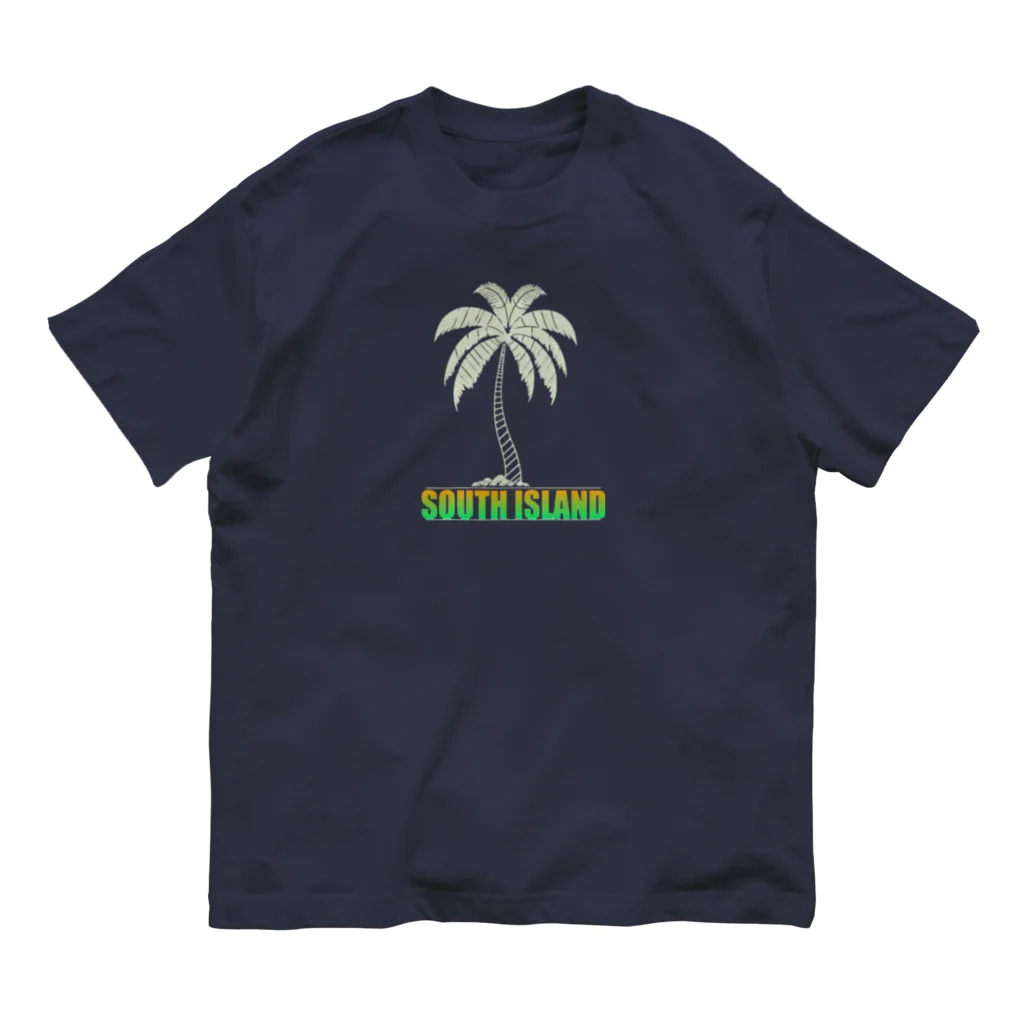 TAKU_HのSOUTHISLAND オーガニックコットンTシャツ