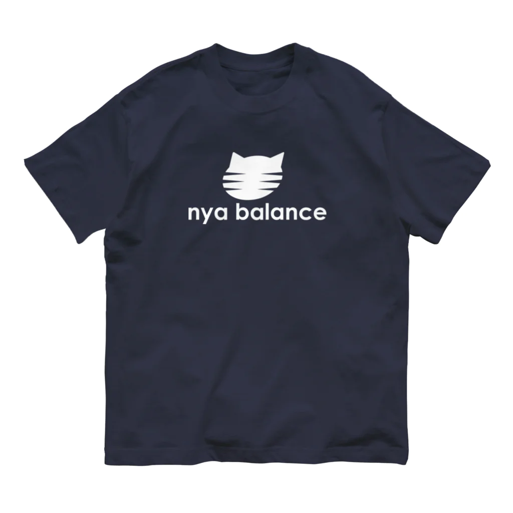 牛のTシャツ屋のnya balance オーガニックコットンTシャツ