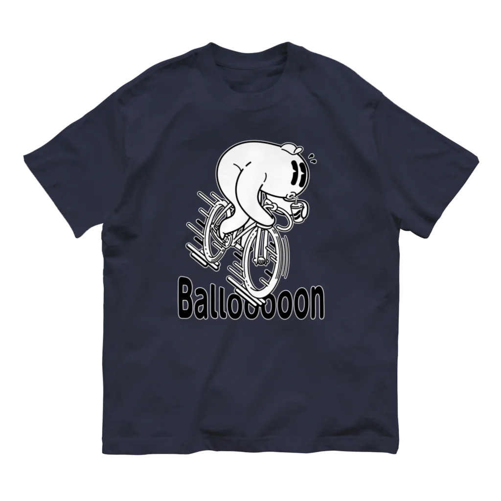 nidan-illustrationの"Ballooooon" #1 オーガニックコットンTシャツ