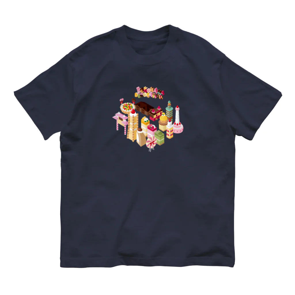 Atelier ZakiのハマDecoオーガニックコットンTシャツ オーガニックコットンTシャツ