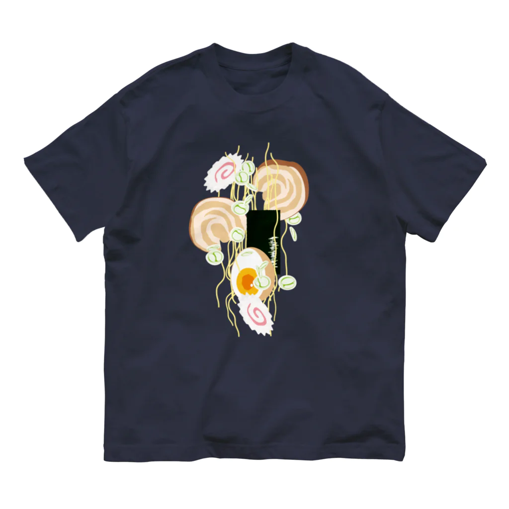 日下田のフォーリング支那そば Organic Cotton T-Shirt