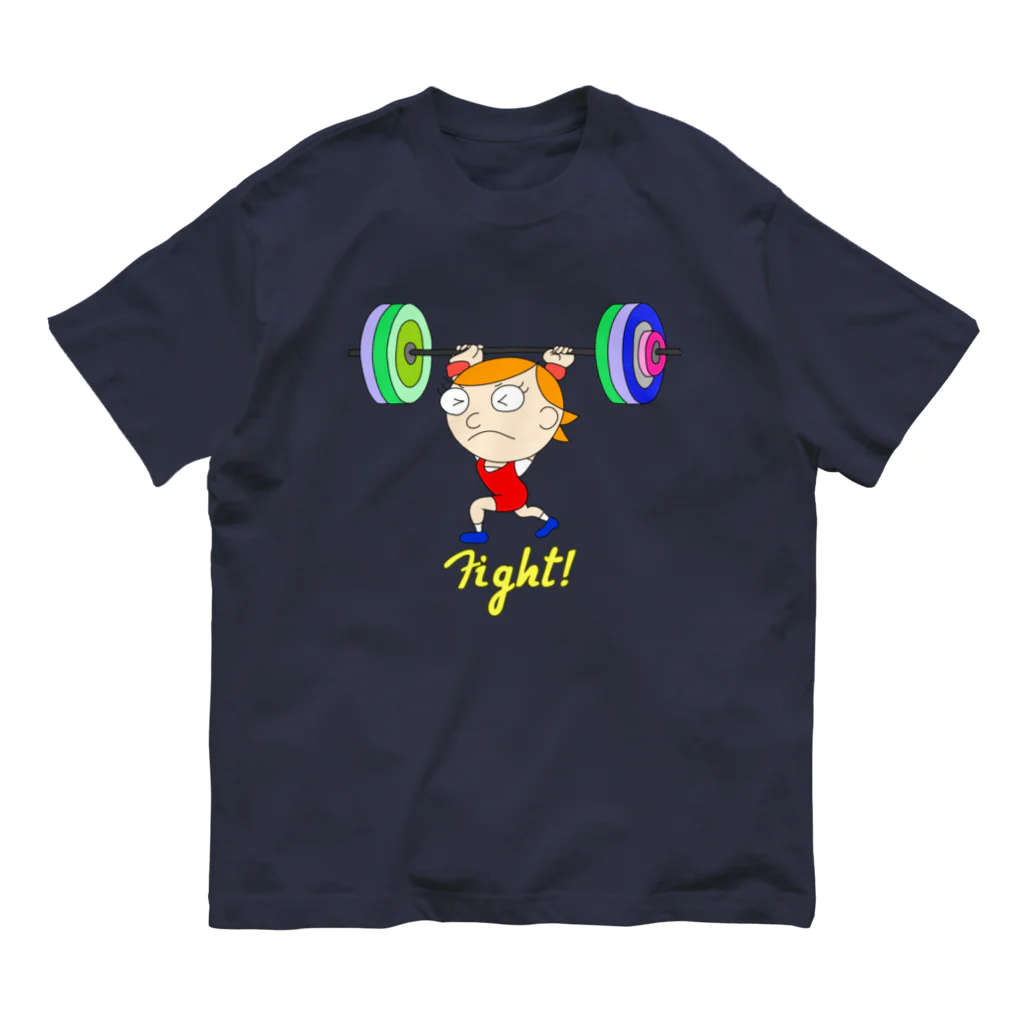 charlolのfight charlie オーガニックコットンTシャツ