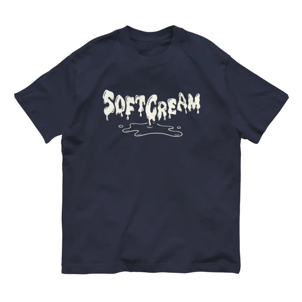 LONESOME TYPE ススのSOFT CREAM（VANILLA） Organic Cotton T-Shirt