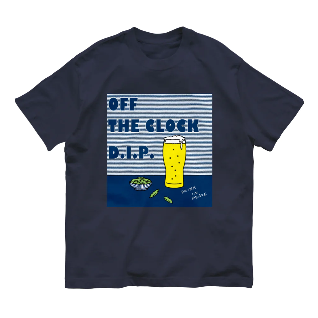 Planet Evansのカンパイ！ OFF THE CLOCK D.I.P. オーガニックコットンTシャツ