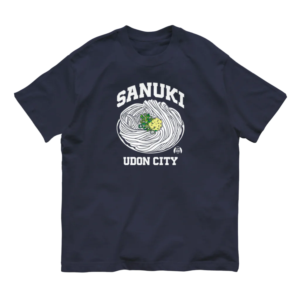 APPARE APPARELのSANUKI UDON CITY ぶっかけうどん Organic Cotton T-Shirt