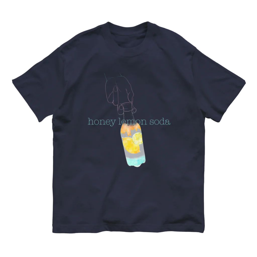 脳内乙女回路のhoneylemonsoda オーガニックコットンTシャツ