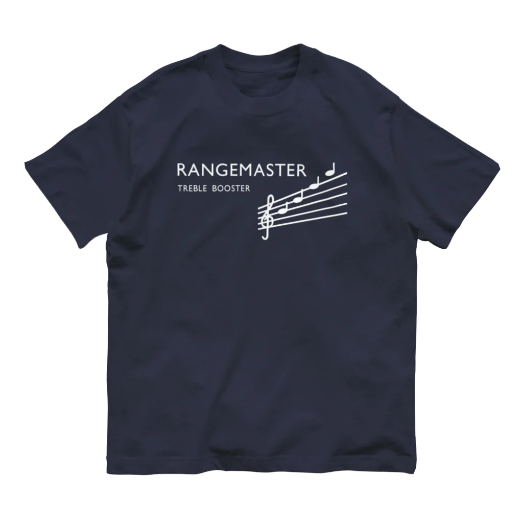 ユメデマデのRANGEMASTER (白字) オーガニックコットンTシャツ