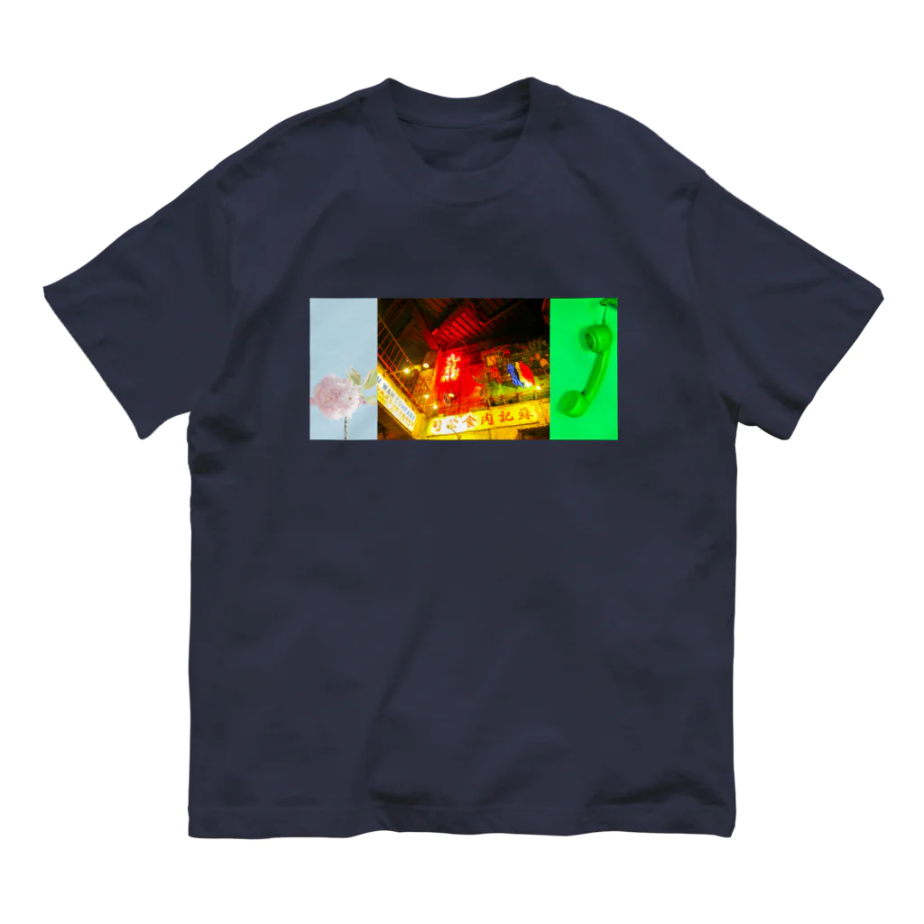 NEON LIGHT STARSの香港映画 オーガニックコットンTシャツ