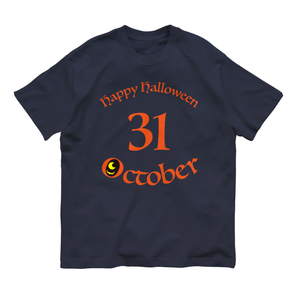 NICE ONEのHAPPY HALLOWEEN オーガニックコットンTシャツ