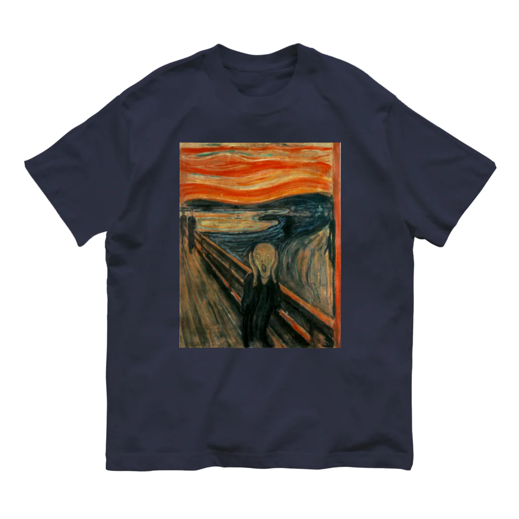 artgalleryのThe Scream オーガニックコットンTシャツ