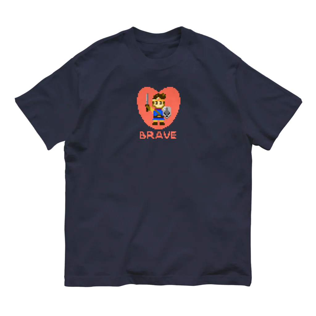 スロータイプ書店 Slowtype BooksのBRAVE ブレイブ 勇者 カラー版 261 オーガニックコットンTシャツ