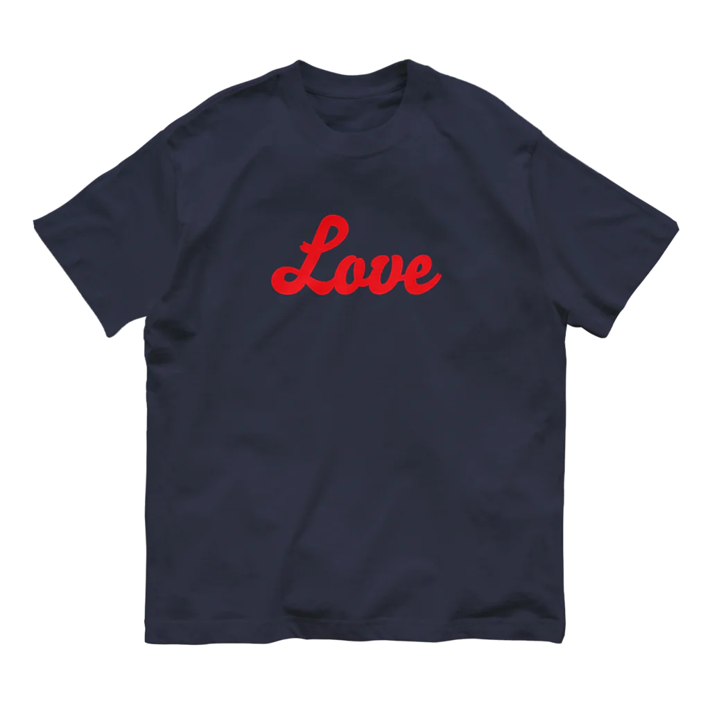 NICE ONEのLove オーガニックコットンTシャツ